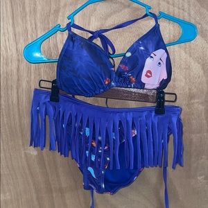 Purple Pocahontas Swim Suit
